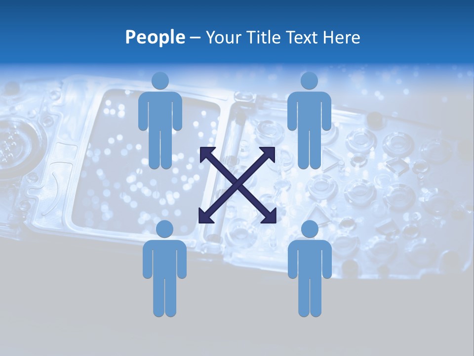 Technology Talk Electronic PowerPoint Template