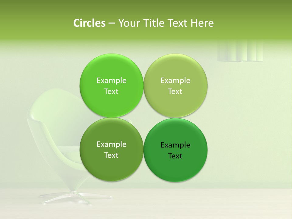 Interior Design Sofa PowerPoint Template