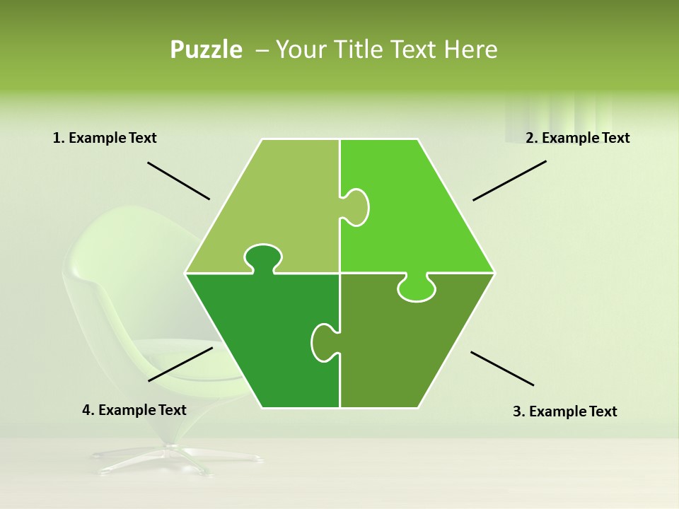 Interior Design Sofa PowerPoint Template