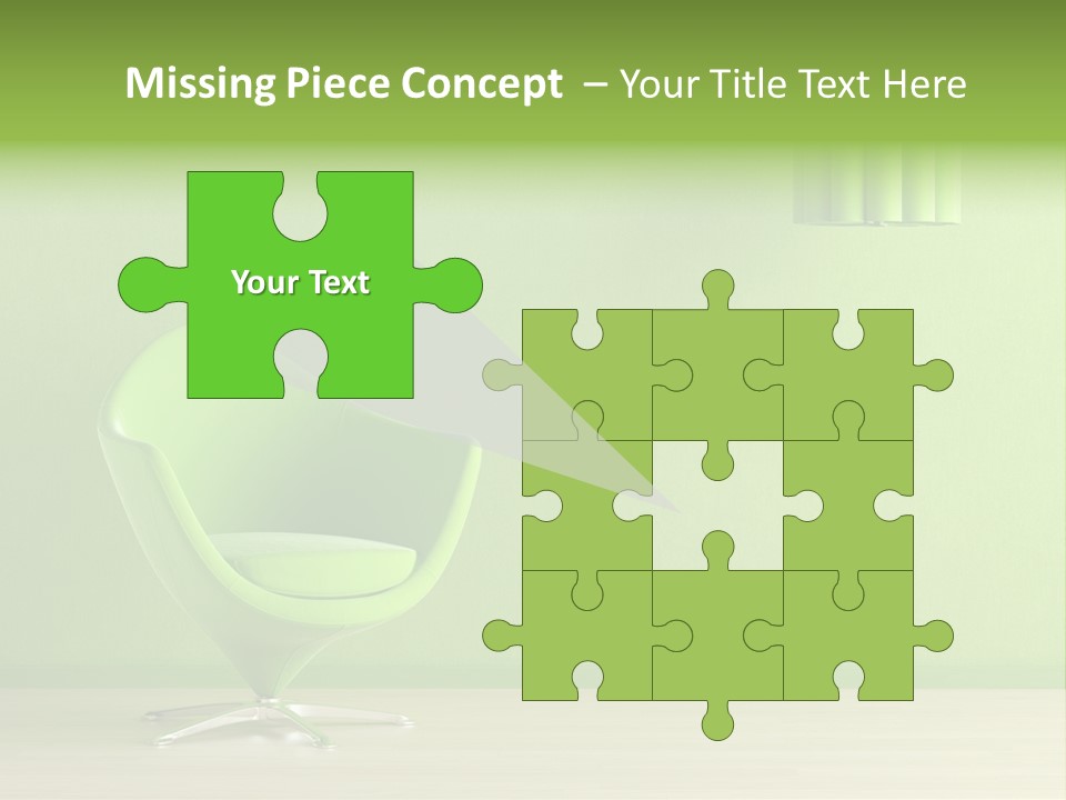 Interior Design Sofa PowerPoint Template