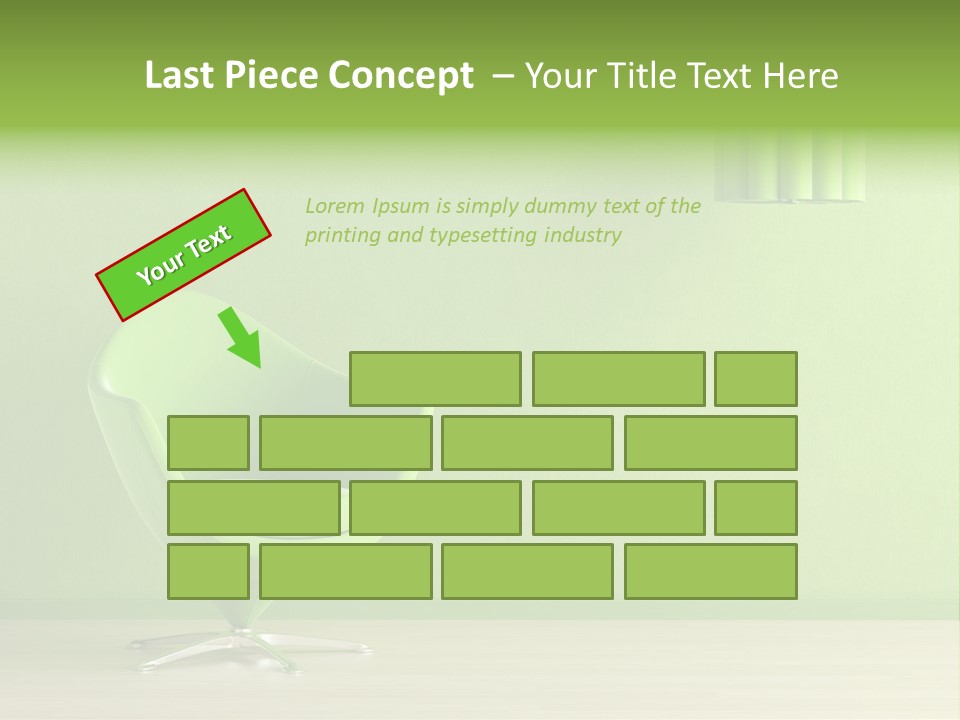 Interior Design Sofa PowerPoint Template