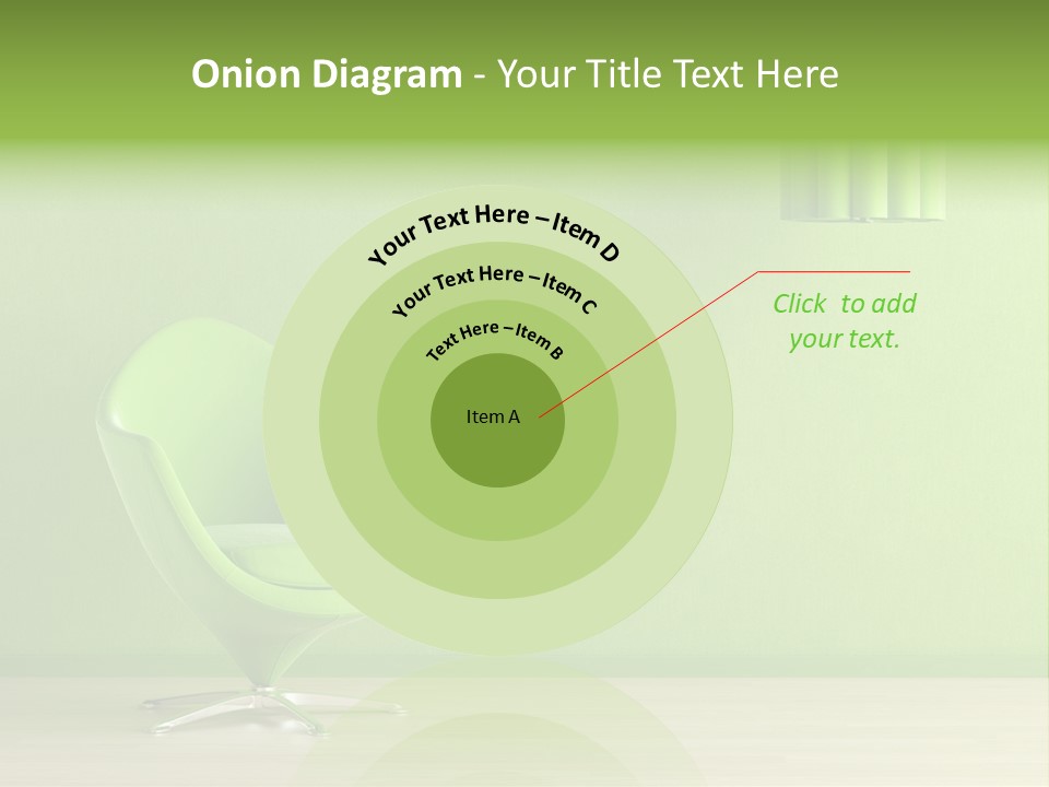 Interior Design Sofa PowerPoint Template