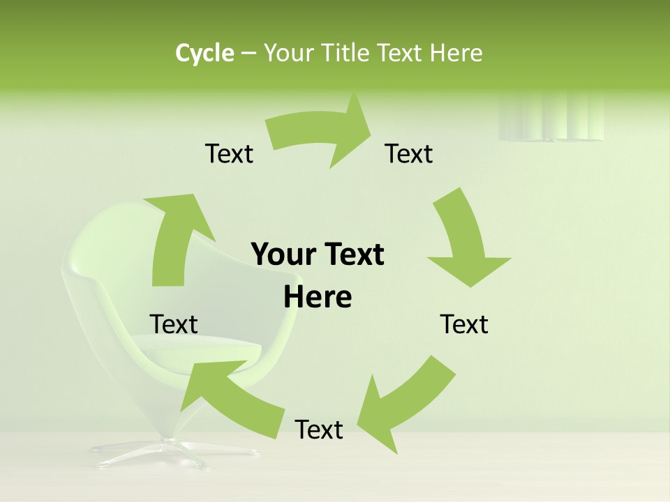 Interior Design Sofa PowerPoint Template