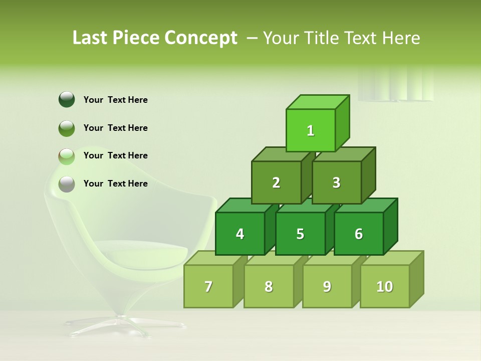 Interior Design Sofa PowerPoint Template