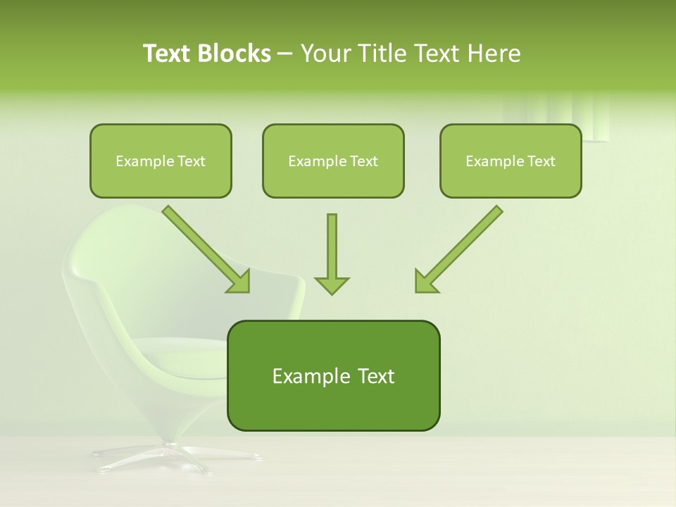 Interior Design Sofa PowerPoint Template