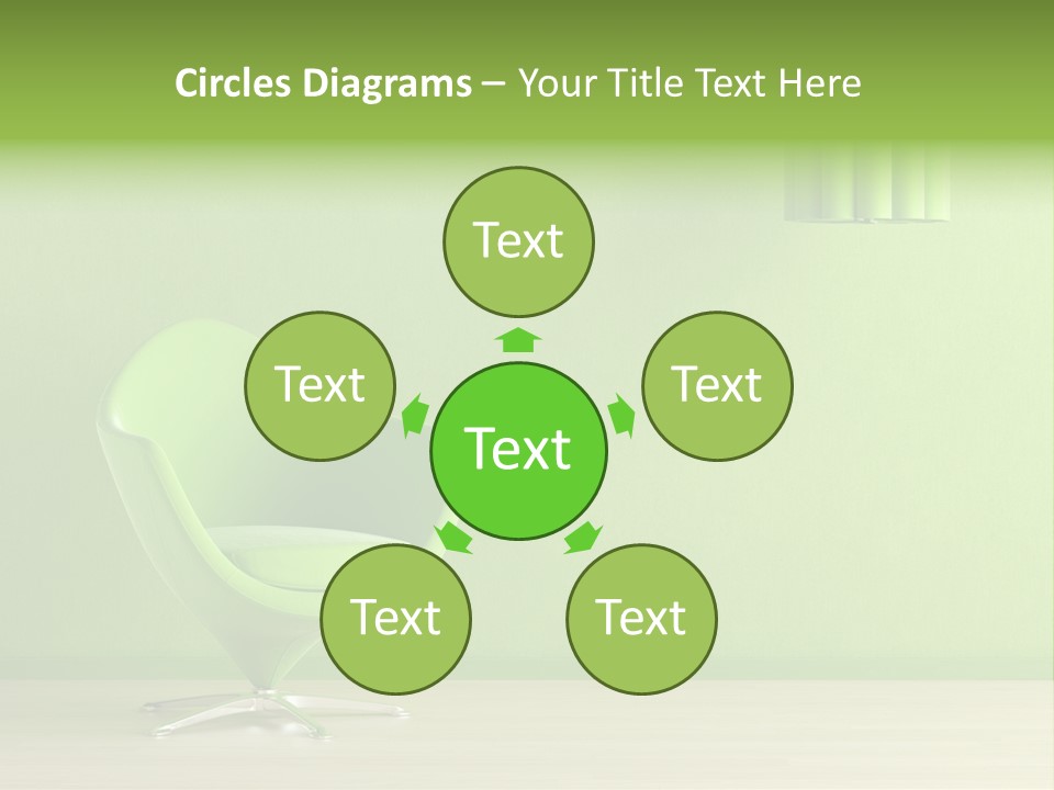 Interior Design Sofa PowerPoint Template