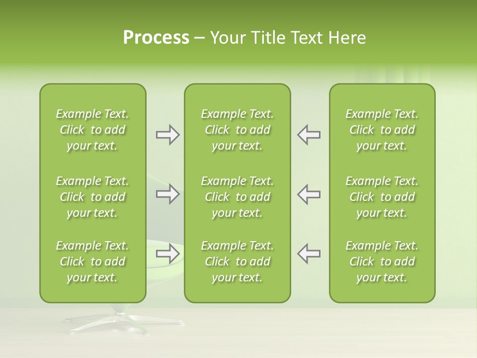 Interior Design Sofa PowerPoint Template