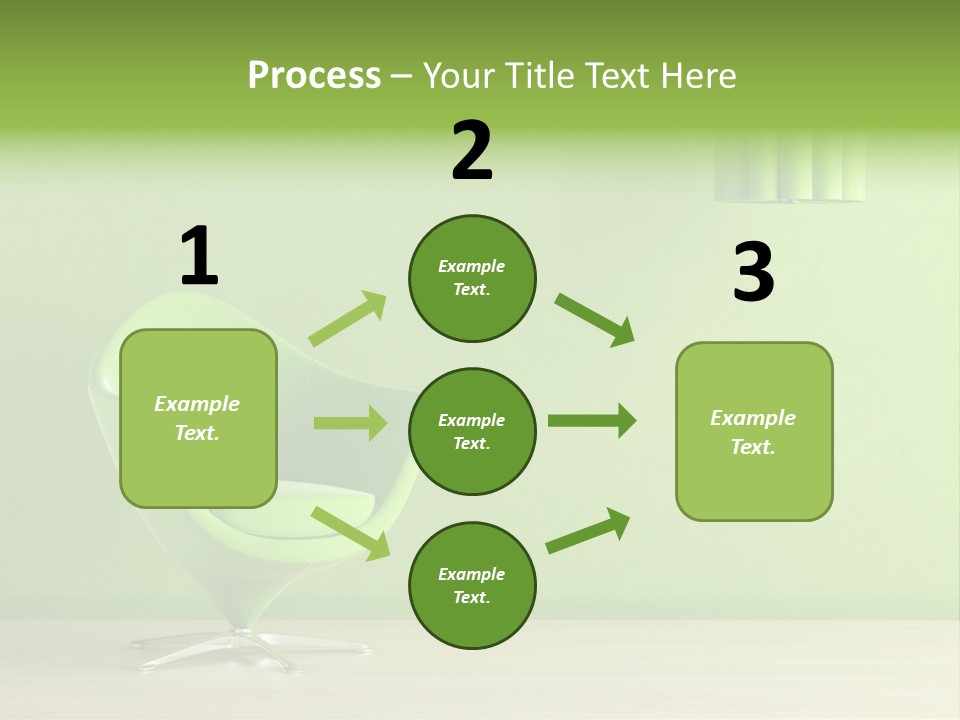 Interior Design Sofa PowerPoint Template