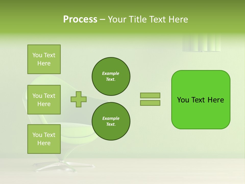 Interior Design Sofa PowerPoint Template