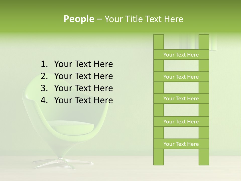 Interior Design Sofa PowerPoint Template