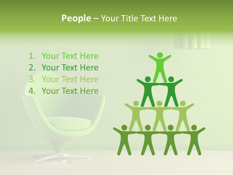 Interior Design Sofa PowerPoint Template