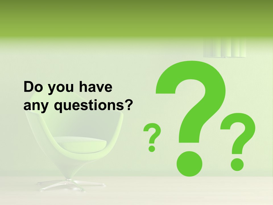 Interior Design Sofa PowerPoint Template