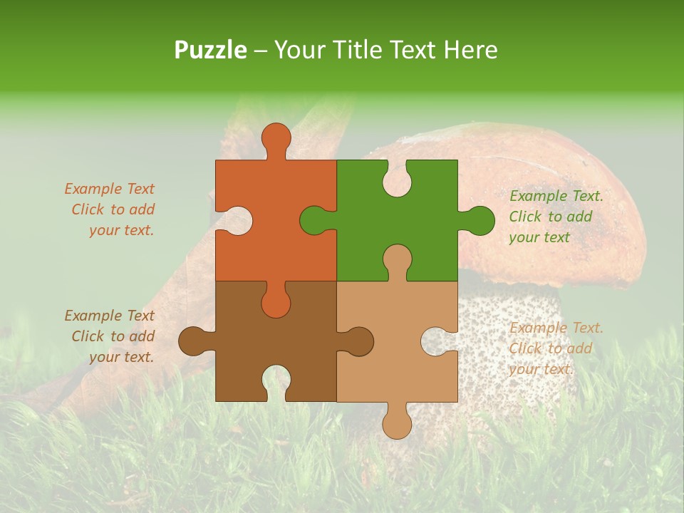 Mushrooms PowerPoint Template