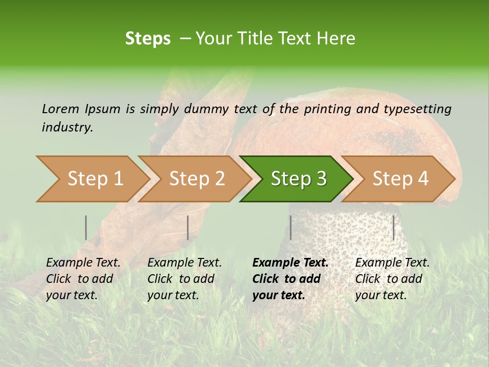 Mushrooms PowerPoint Template