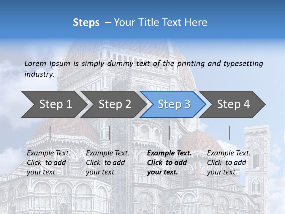 Santa Maria Del Fiore Florence PowerPoint Template