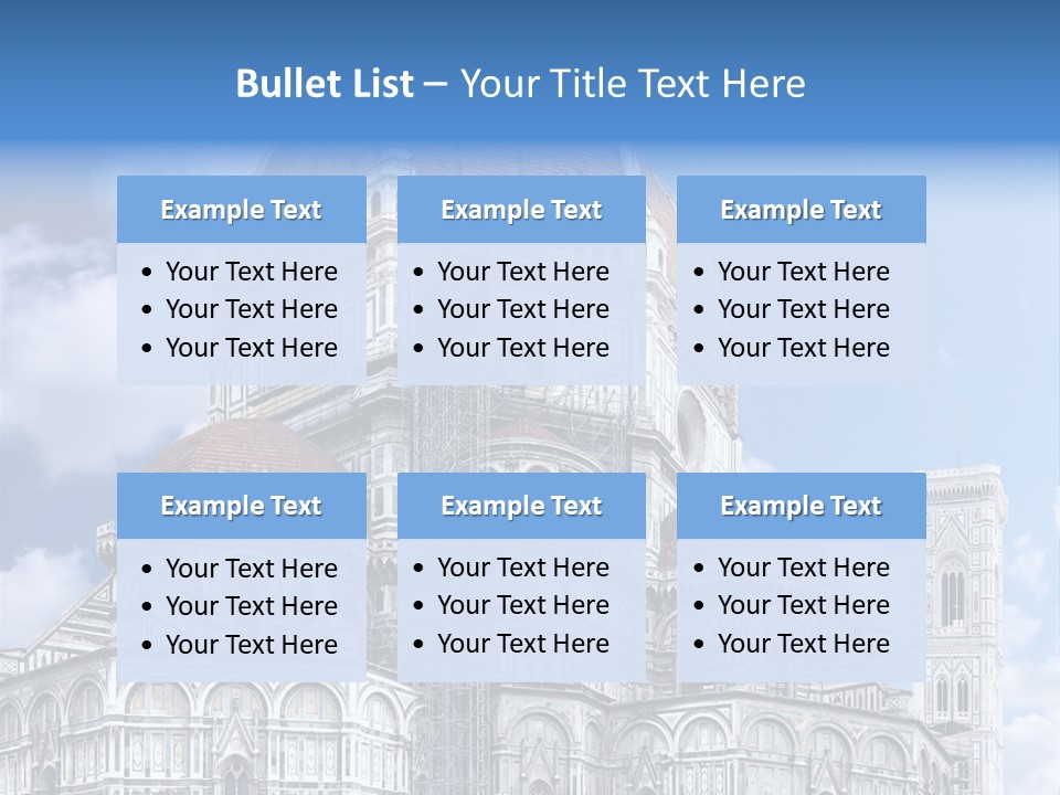 Santa Maria Del Fiore Florence PowerPoint Template