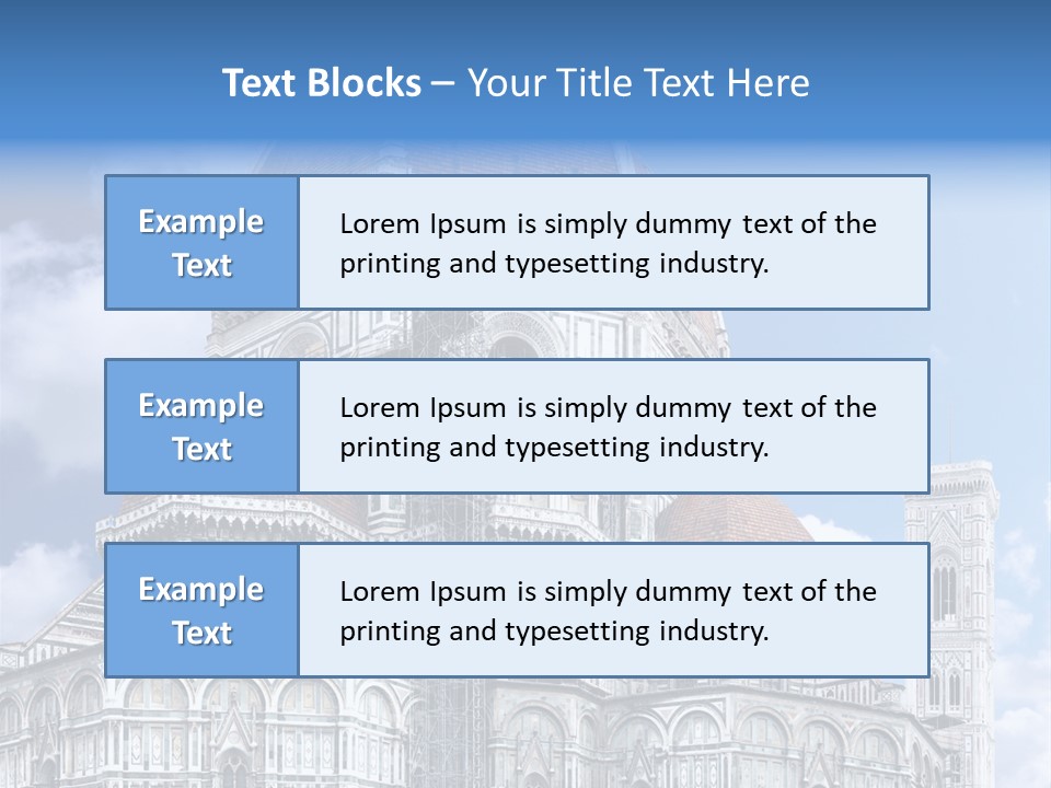 Santa Maria Del Fiore Florence PowerPoint Template