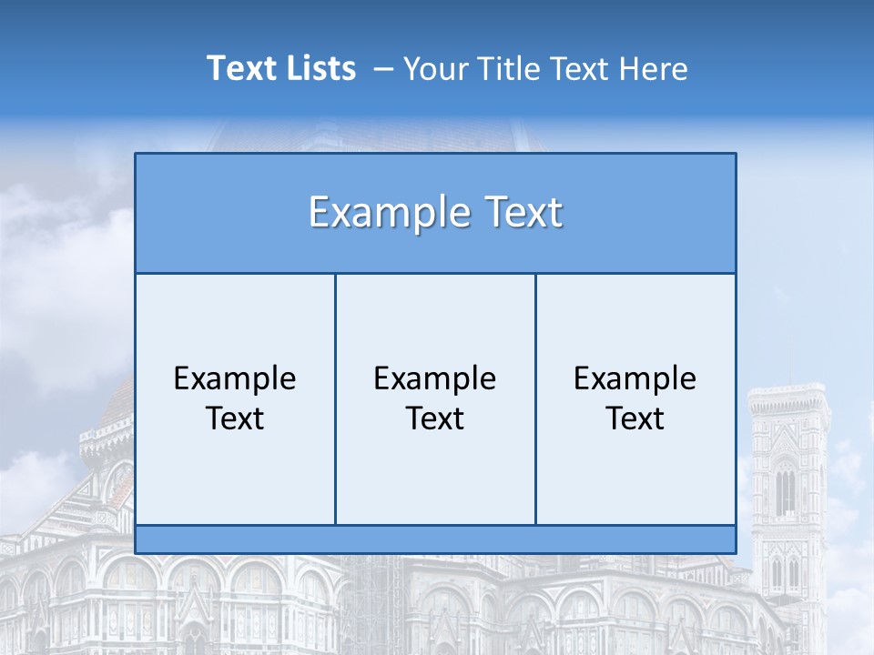 Santa Maria Del Fiore Florence PowerPoint Template