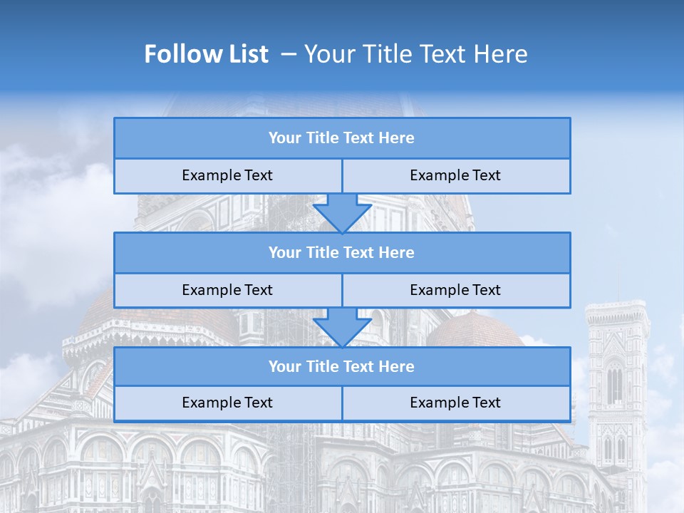 Santa Maria Del Fiore Florence PowerPoint Template