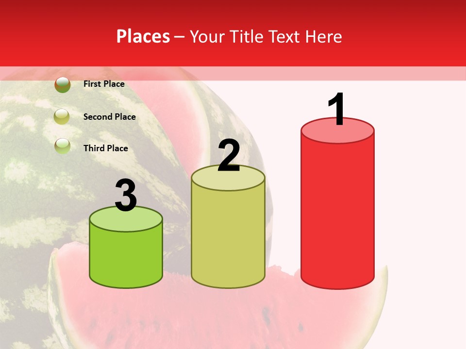 Watermelon Stock PowerPoint Template