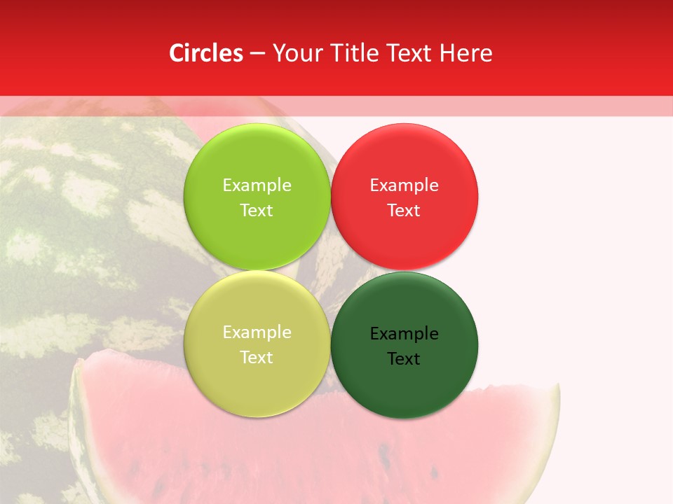 Watermelon Stock PowerPoint Template