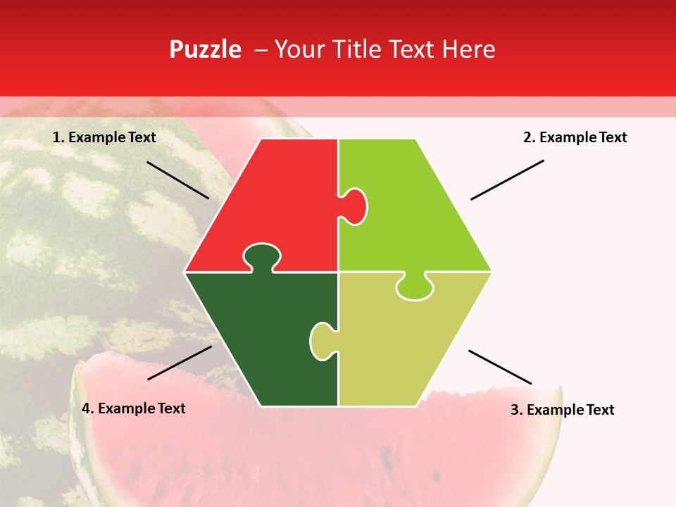 Watermelon Stock PowerPoint Template