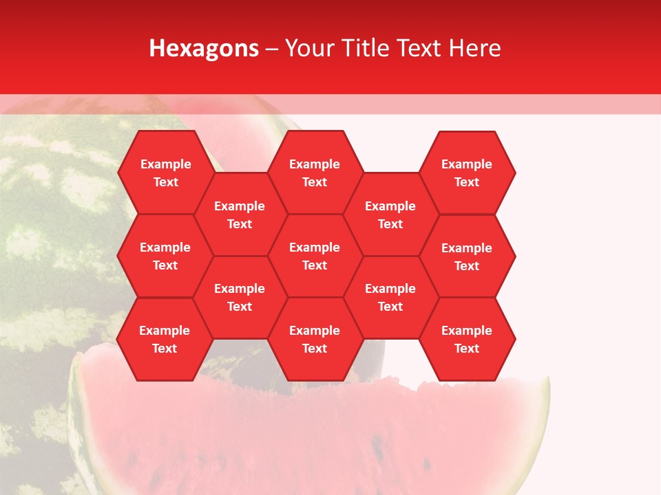 Watermelon Stock PowerPoint Template