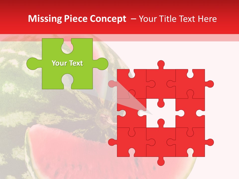 Watermelon Stock PowerPoint Template