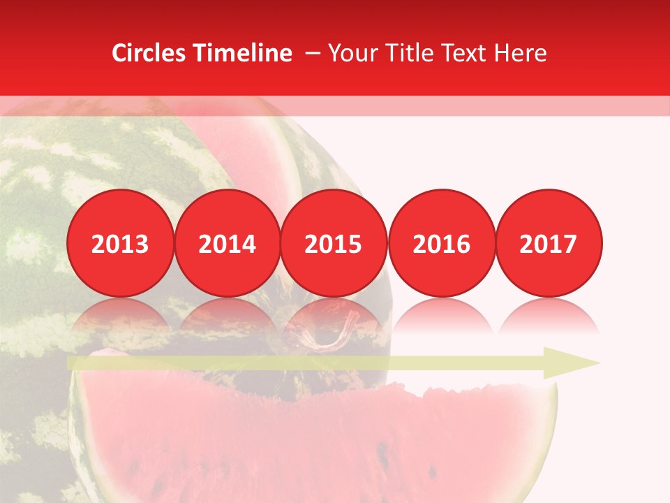 Watermelon Stock PowerPoint Template