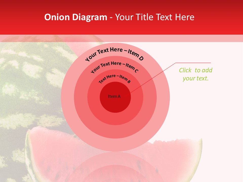 Watermelon Stock PowerPoint Template