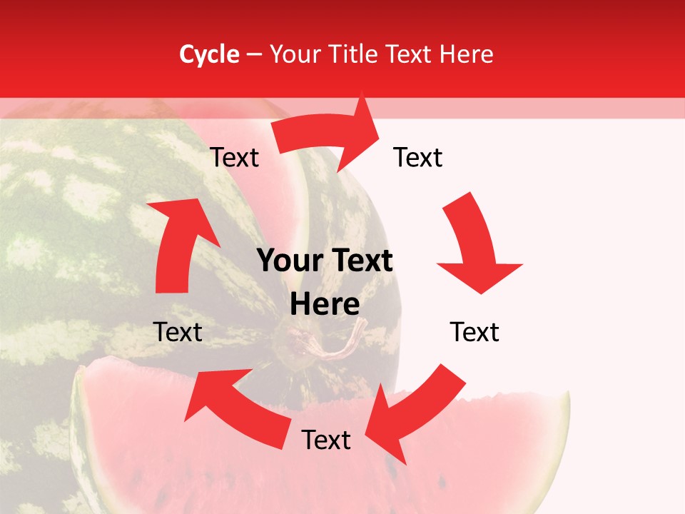 Watermelon Stock PowerPoint Template