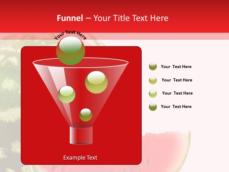 Watermelon Stock PowerPoint Template