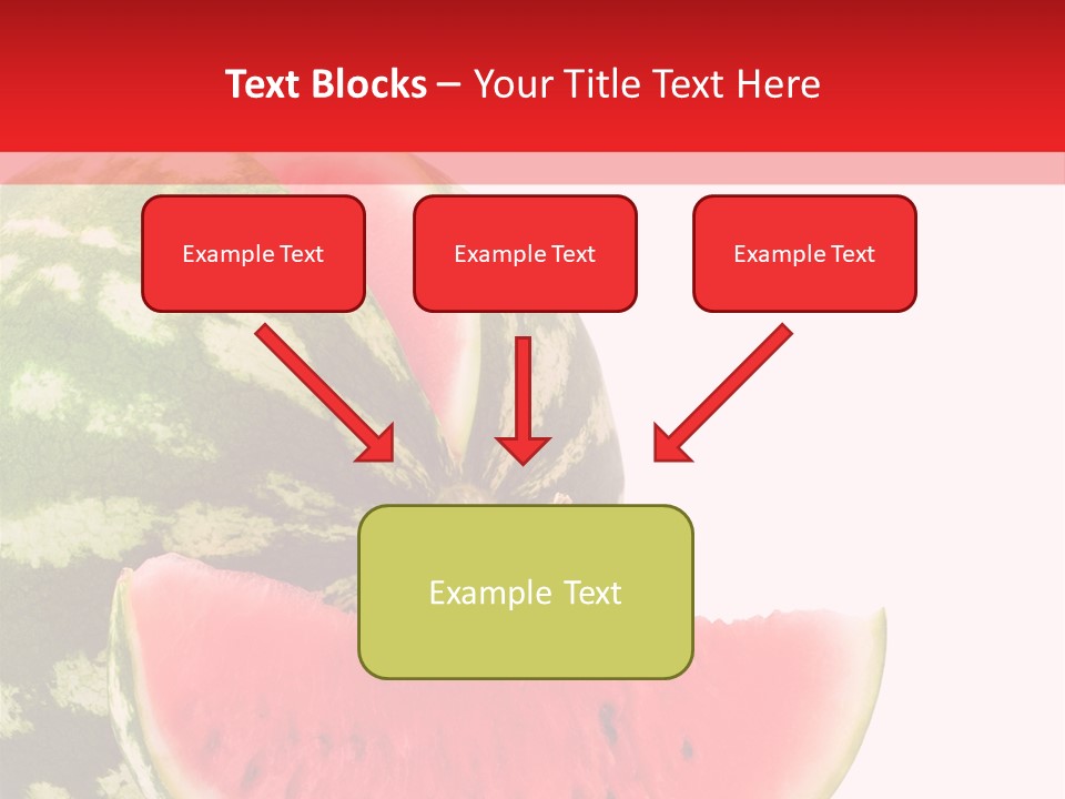 Watermelon Stock PowerPoint Template