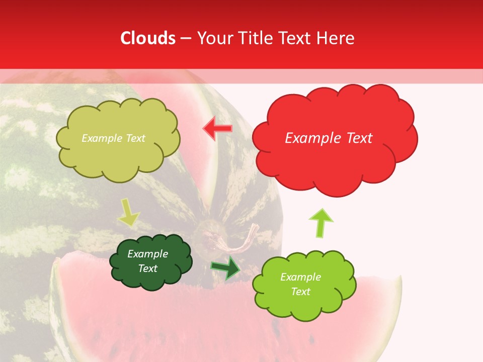 Watermelon Stock PowerPoint Template