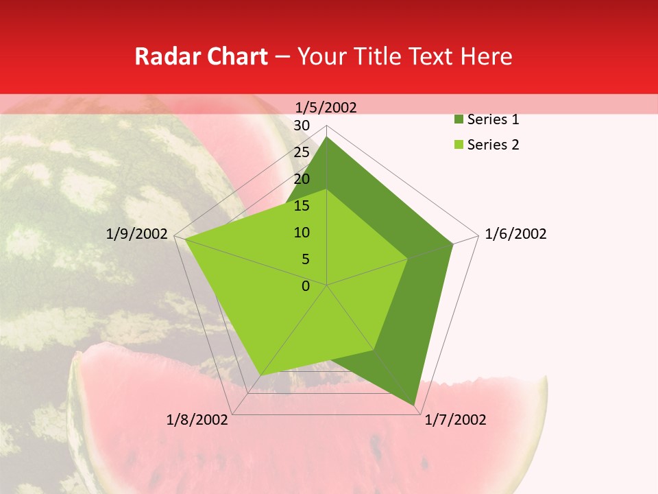 Watermelon Stock PowerPoint Template