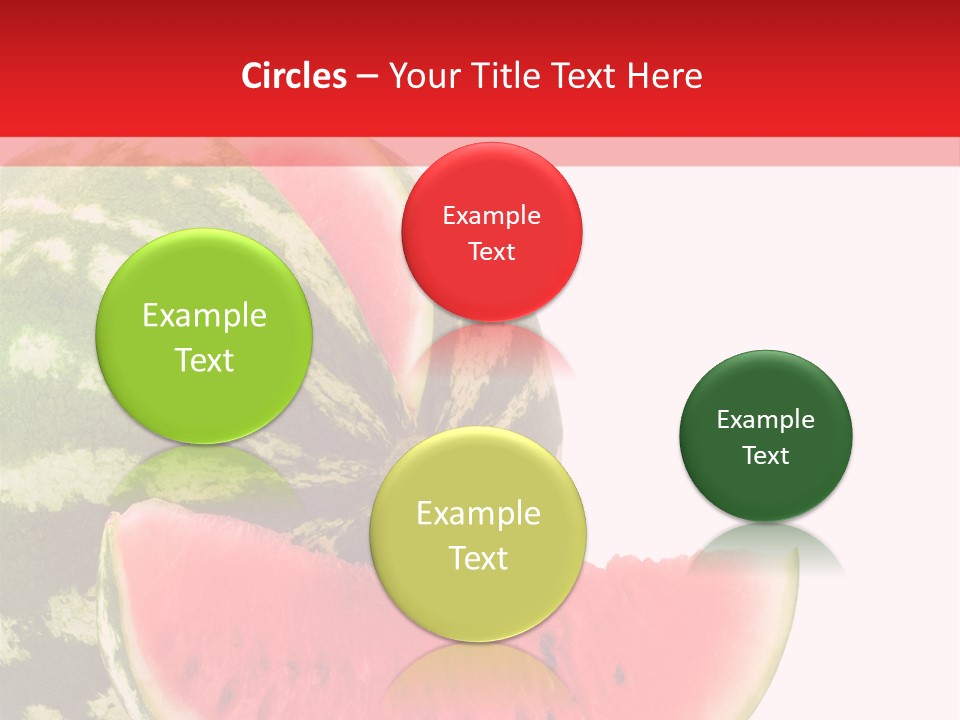 Watermelon Stock PowerPoint Template