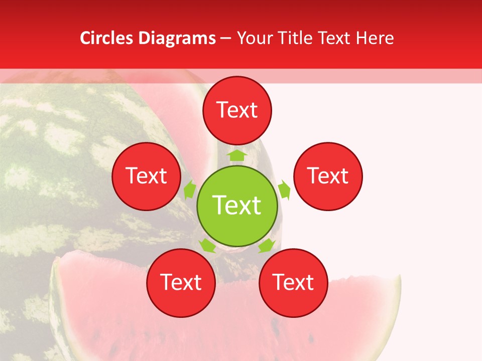 Watermelon Stock PowerPoint Template