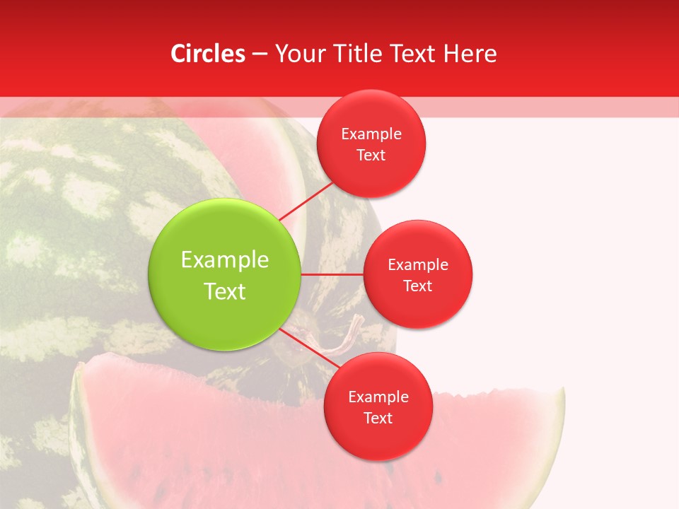 Watermelon Stock PowerPoint Template