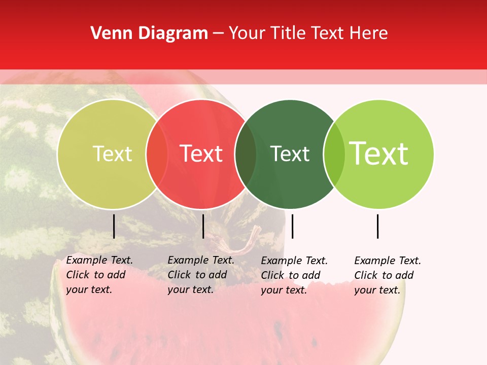 Watermelon Stock PowerPoint Template