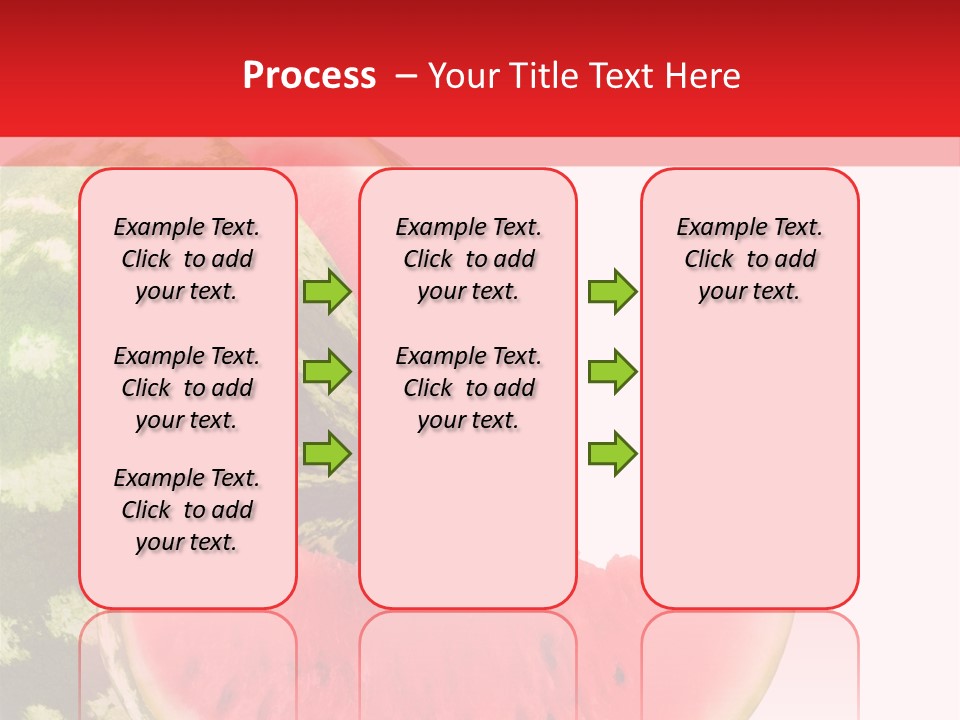 Watermelon Stock PowerPoint Template