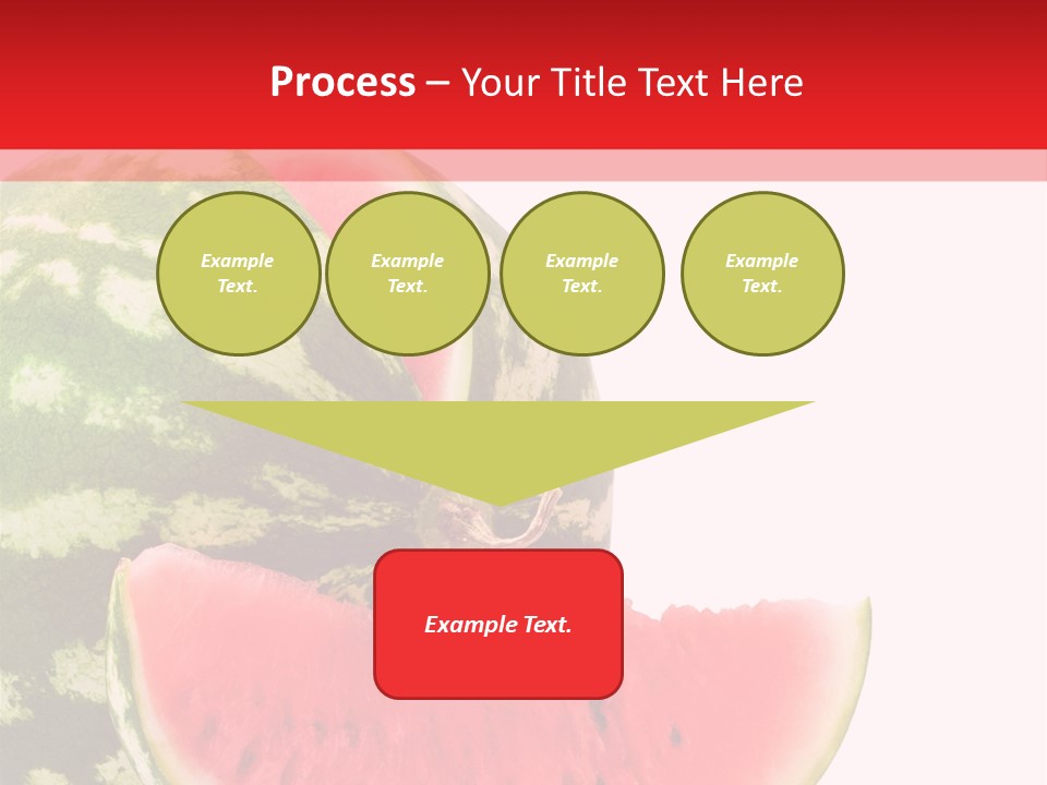 Watermelon Stock PowerPoint Template