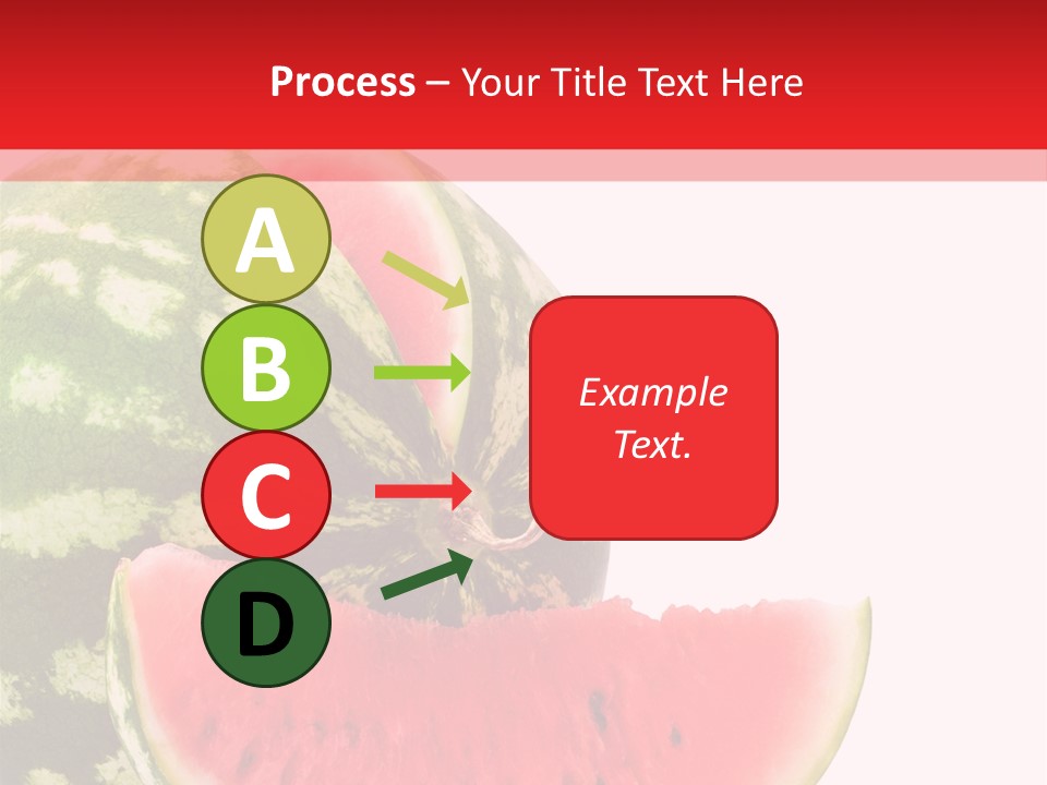 Watermelon Stock PowerPoint Template