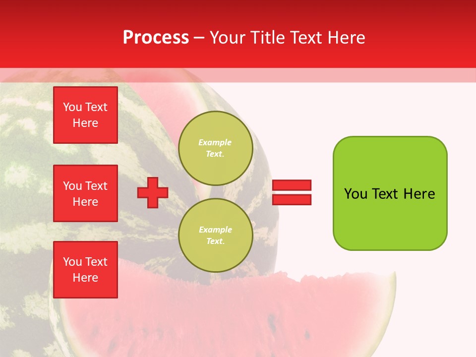 Watermelon Stock PowerPoint Template