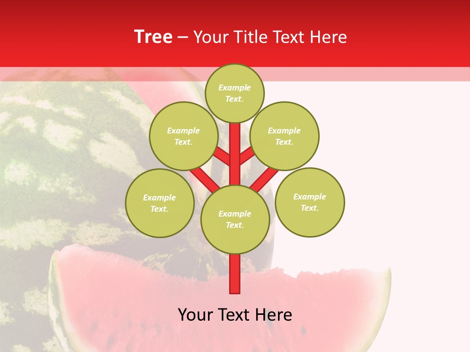 Watermelon Stock PowerPoint Template