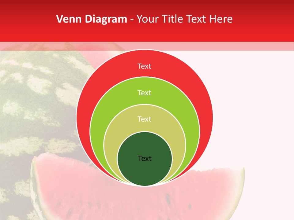 Watermelon Stock PowerPoint Template