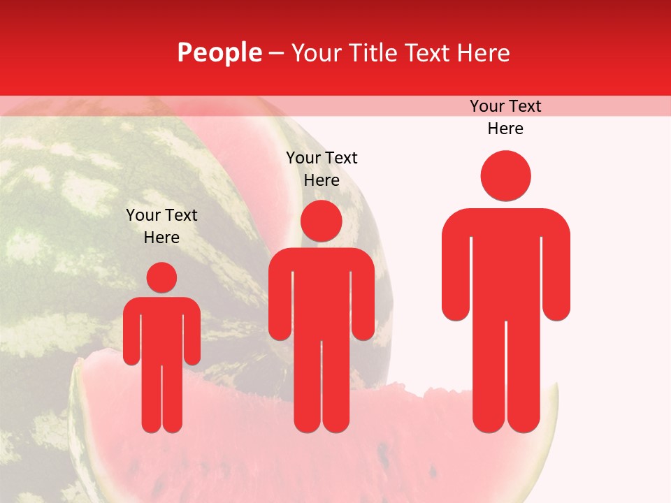 Watermelon Stock PowerPoint Template