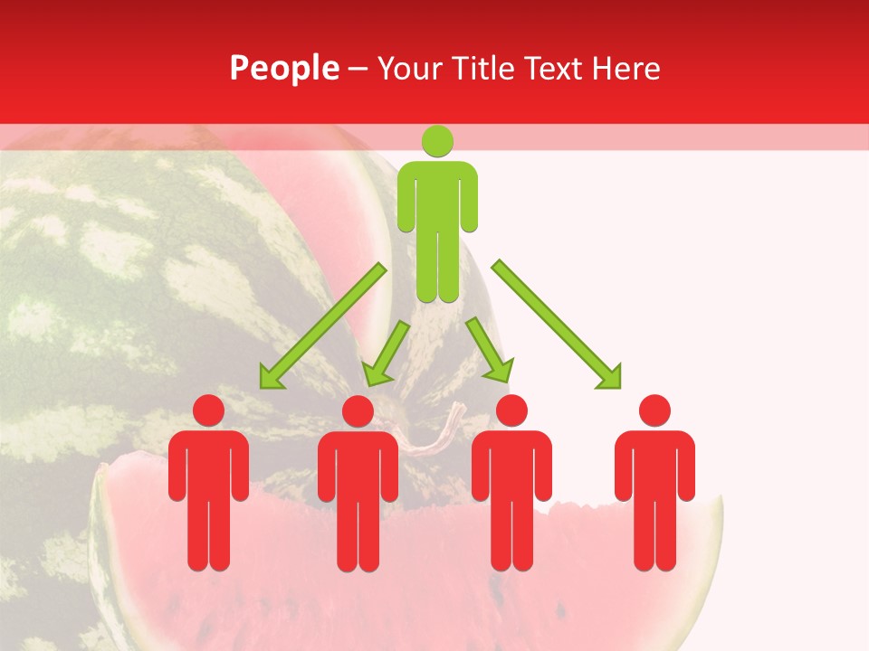 Watermelon Stock PowerPoint Template