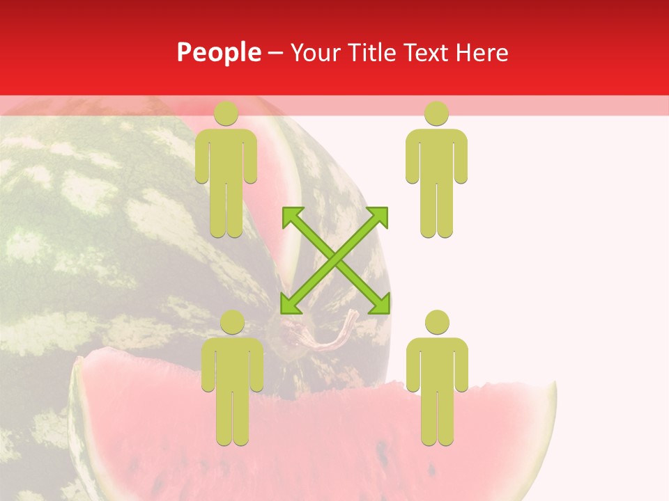 Watermelon Stock PowerPoint Template