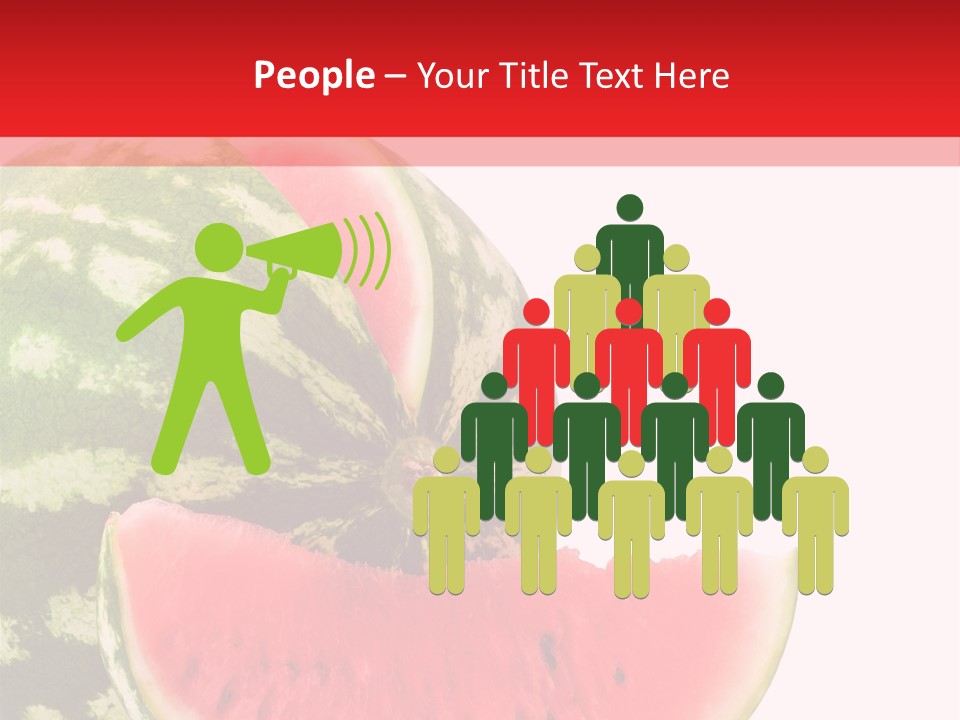 Watermelon Stock PowerPoint Template