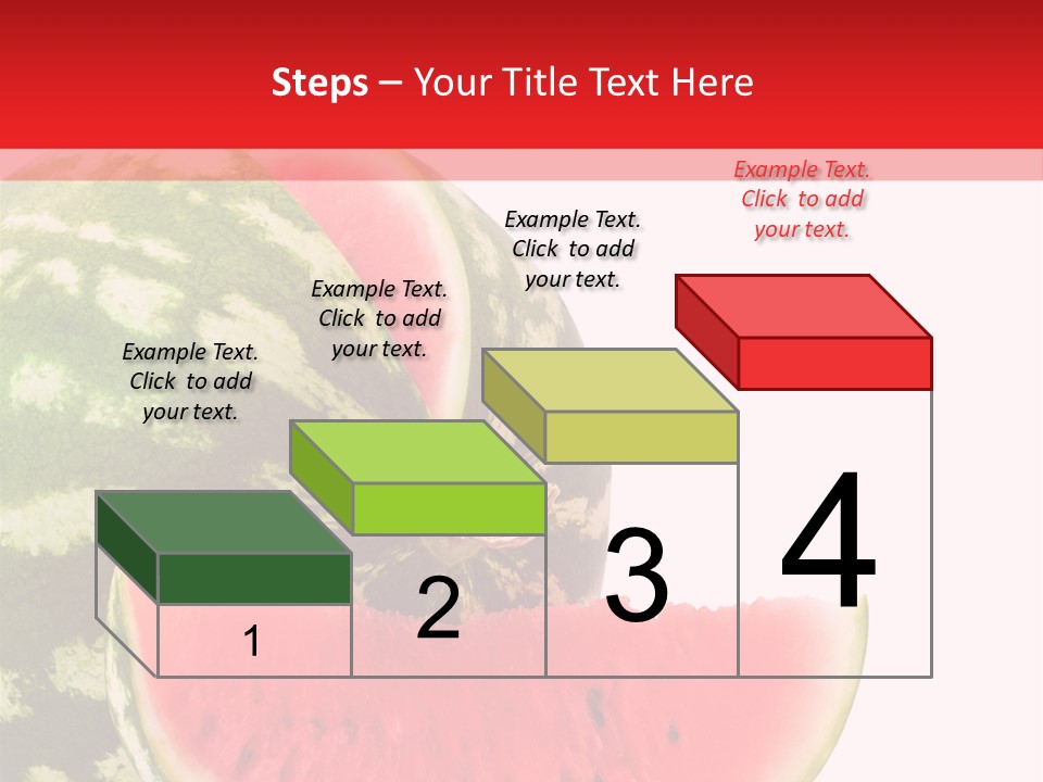 Watermelon Stock PowerPoint Template